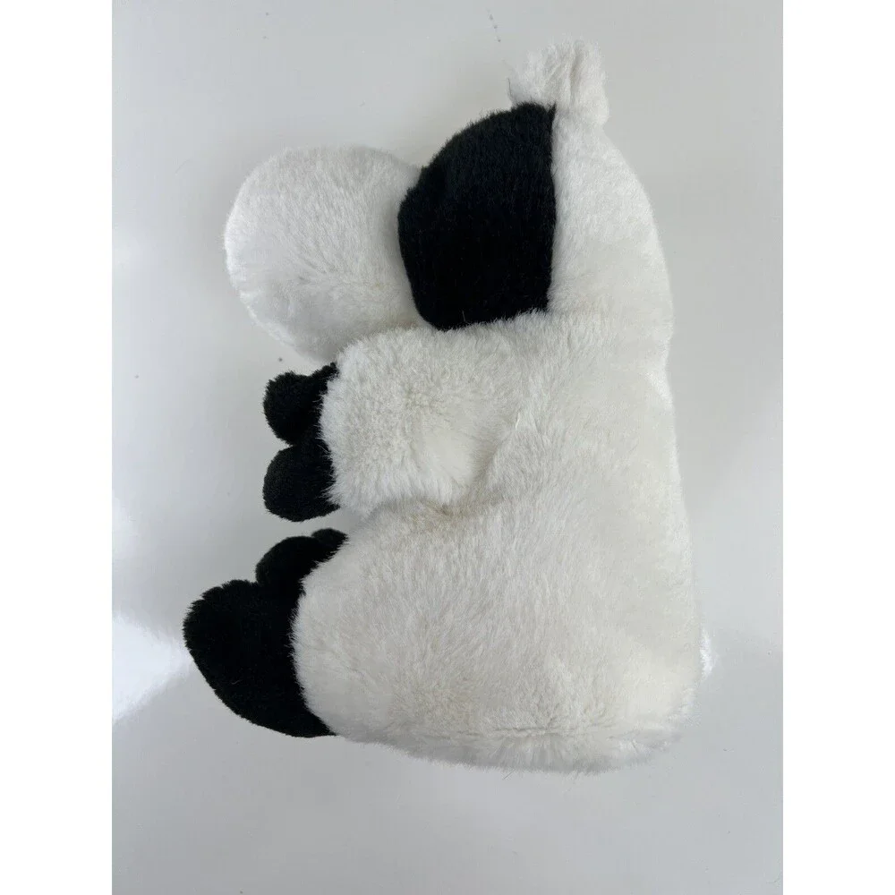 DGE Snuggie Hand Puppet Cow Toy Plush Vintage 1999 Stuffed Animal 9